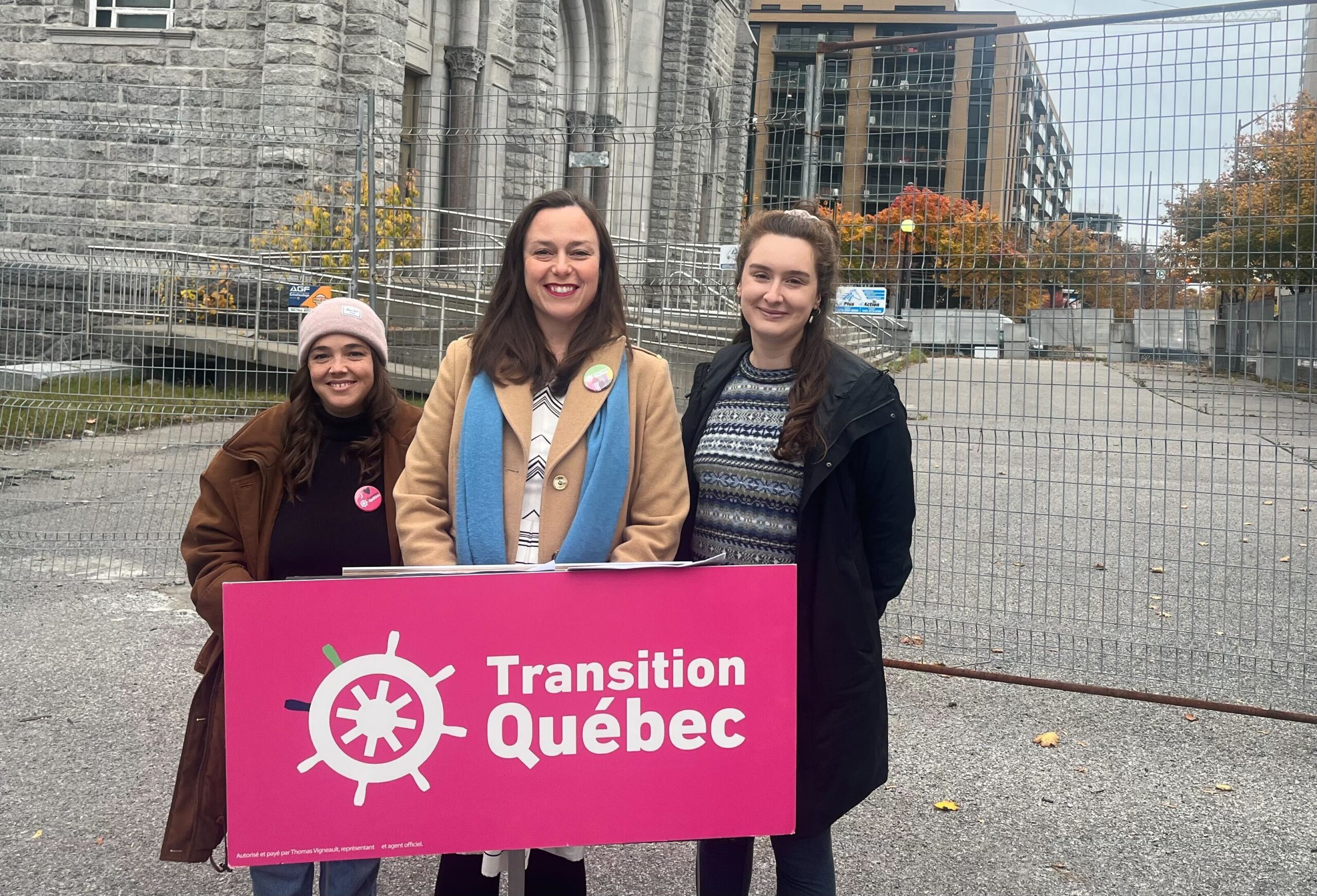 Transition Québec présente ses engagements pour l’église du Très-Saint-Sacrement